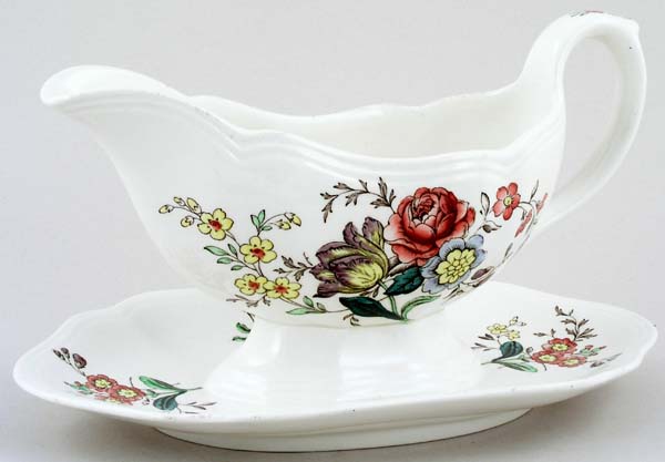 Sauce Boat with Fixed Stand c1950s